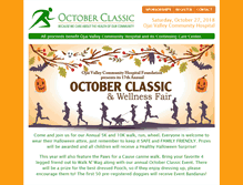 Tablet Screenshot of octoberclassic.org